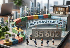 Počty poradců v 1Q 2026: Návrat na vrchol a nové výzvy