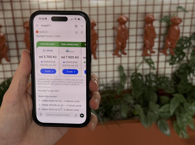První česká aplikace pro ChatGPT schválená OpenAI je od SURI.CZ