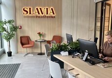 Slavia pojišťovna má centrálu v moderním centru byznysu