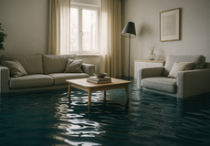 Britské pojistné domů klesá. Radost lidí však může zkazit počasí