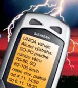 MeteoUNIQA bude klienty varovat před blížící se nepřízní počasí