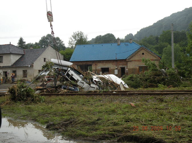 První odhady škod z povodní u pojišťoven v Sasku