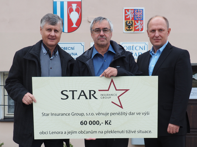 Společnost Star Insurance Group pomohla v obci Lenora