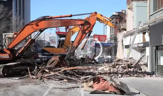 Ničivé zemětřesení na Novém Zélandu