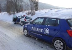 
			Allianz likviduje škody aut ze zničených silnic