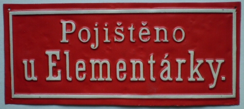 Pojišťovny Elementar a Anglo - Elementar (9.díl plechové historie)