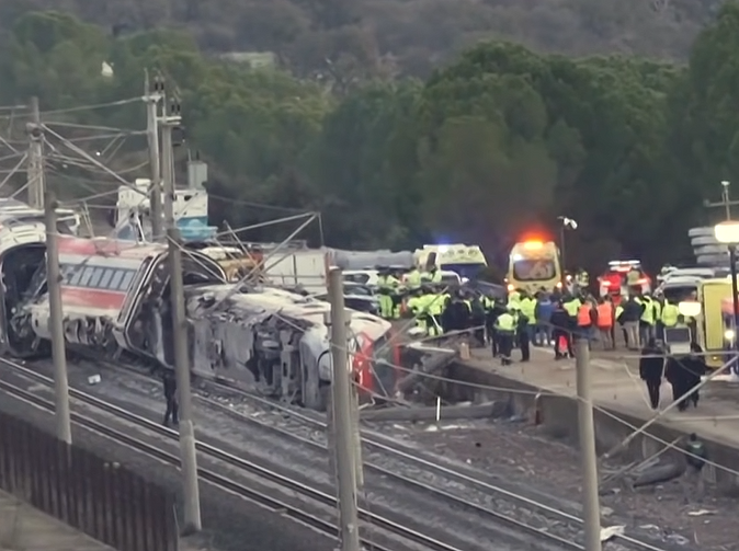 Video: Tragická nehoda vlaků ve Španělsku