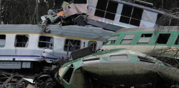 Srážka vlaků v Polsku: 16 mrtvých
