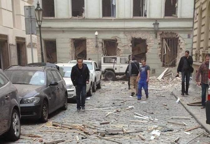 Loňský výbuch plynu v Praze:  případ je odložen, viník  již zemřel