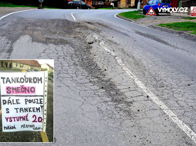 Výmoly.cz vyhlásily nejhorší díru ČR
