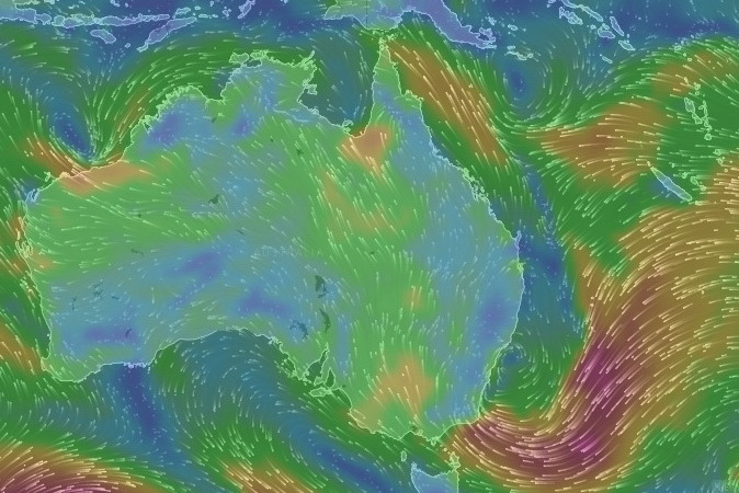 Austrálii postihla nejsilnější větrná bouře za posledních 10 let