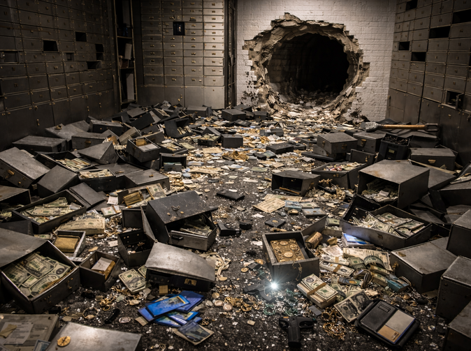 Vloupání do bankovního trezoru vyvolalo boom pojištění bezpečnostních schránek