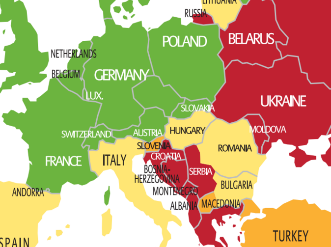 České republice byl navýšen rating rizikovosti na úroveň západních zemí