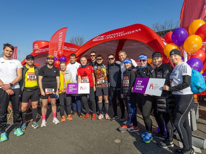 Charitativní aktivita Generali 1/2Maratonu Praha 2026 vysbírala&nbsp;&nbsp;445 tisíc Kč