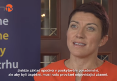 
			Video: Michelle Hoskin „Poradce si musí vyzkoušet roli klienta“