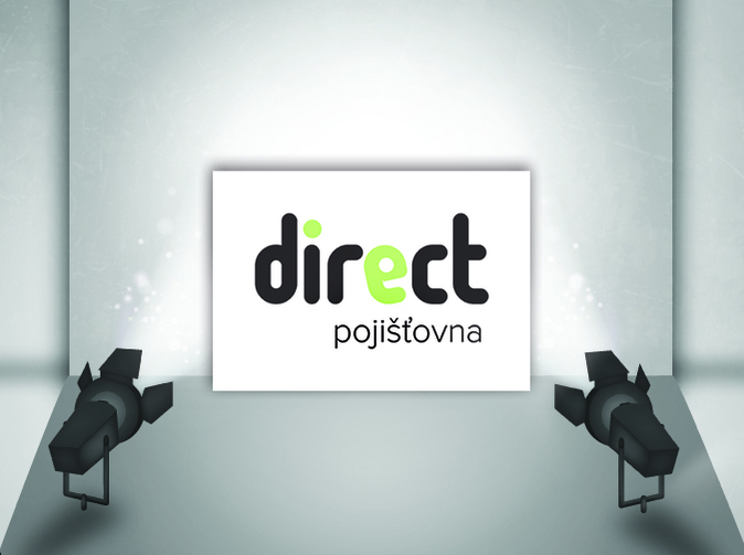 Logika loga českých pojišťoven: Direct 