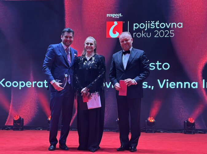 Kooperativa získala titul Mastercard pojišťovna roku   