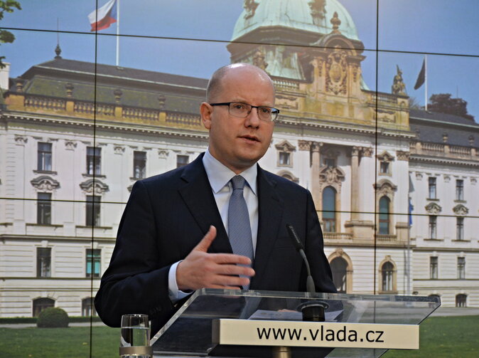 Šoková terapie premiéra Sobotky: Vláda podá demisi