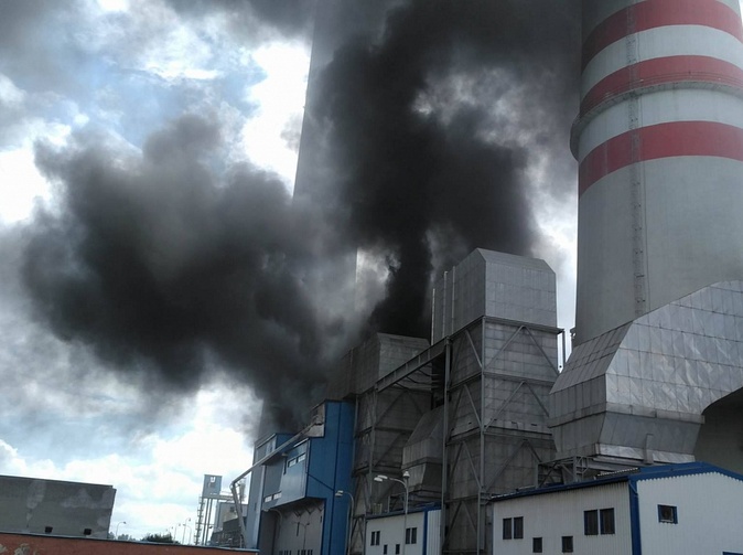 V elektrárně v Dětmarovicích zasahovali hasiči 