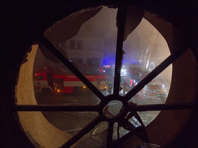 Shořela národní památka v Krnově. Šlo o úmysl?