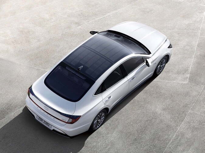 Nový trend? Hyundai přichází s vozem vybaveným solárními panely 