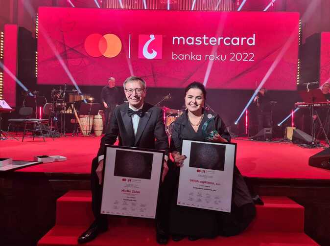 UNIQA má 2 tituly v Mastercard Banka roku 2022. Martin Žáček Pojišťovákem roku