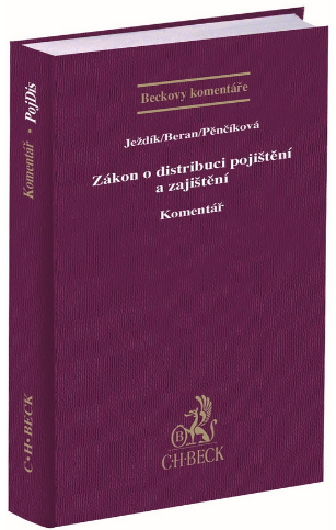 Zákon o distribuci pojištění a zajištění Zdroj Beck