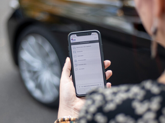 Europ Assistance: Auto asistence v mobilu. I nehodu vyřešíte v aplikaci