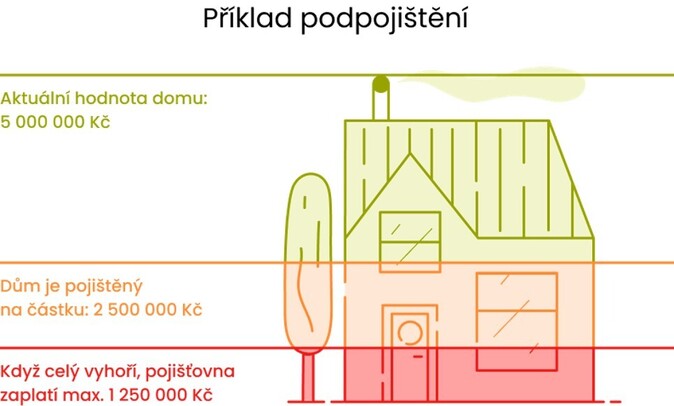 Podpojištění grafika