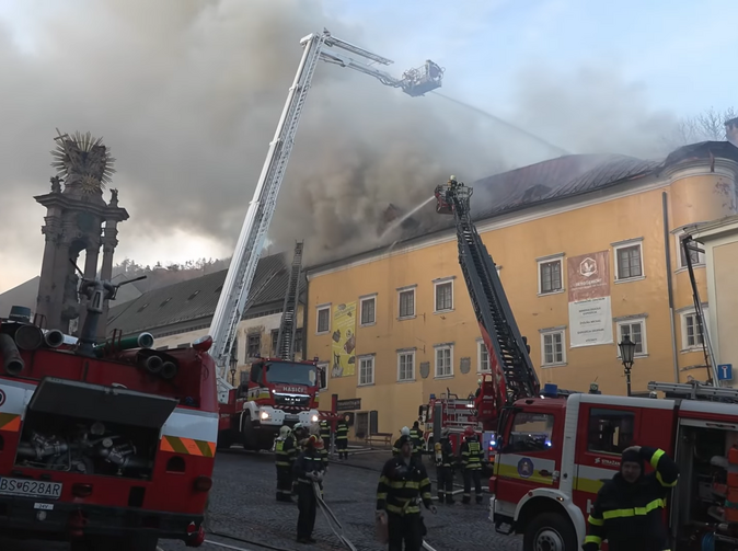 Poničená Banka lásky v Banské Štiavnici byla pojištěna v UNIQA