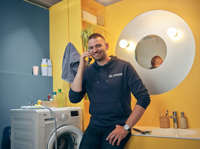 Kampaň UNIQA: Pojištění domova, které myslí na všechno a pomůže klidně spát