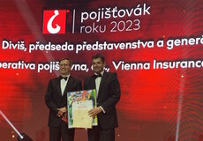 Kooperativa dominovala anketě Mastercard Pojišťovna roku
