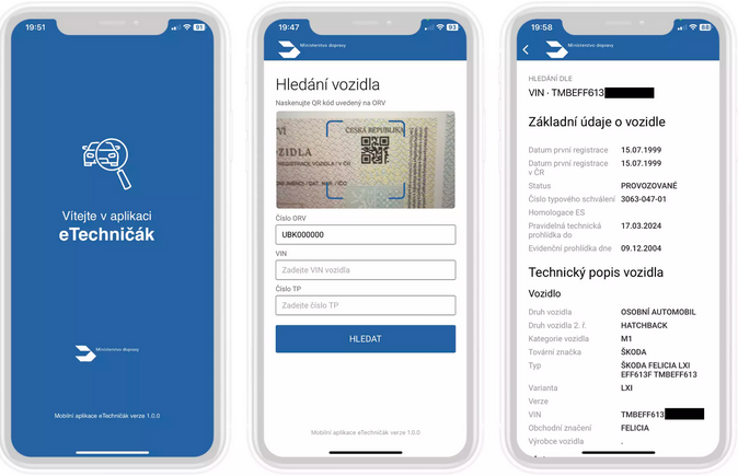 Digitální technický průkaz je v aplikaci i na webu. Co mu schází 2