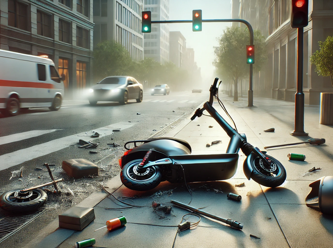 Tři z deseti uživatelů elektrokoloběžek jezdí pod vlivem.  Čím dál vice bourají