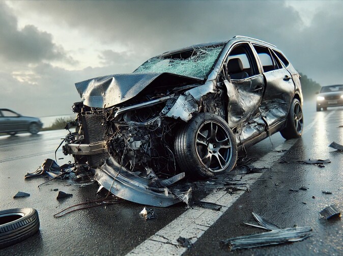 Dopravní nehoda jako rébus. Slavia ukazuje,  co se může přihodit na silnici 