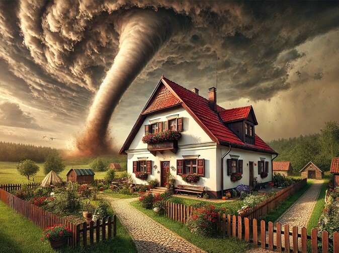 Video: Na Hodonínsku se objevilo tornádo