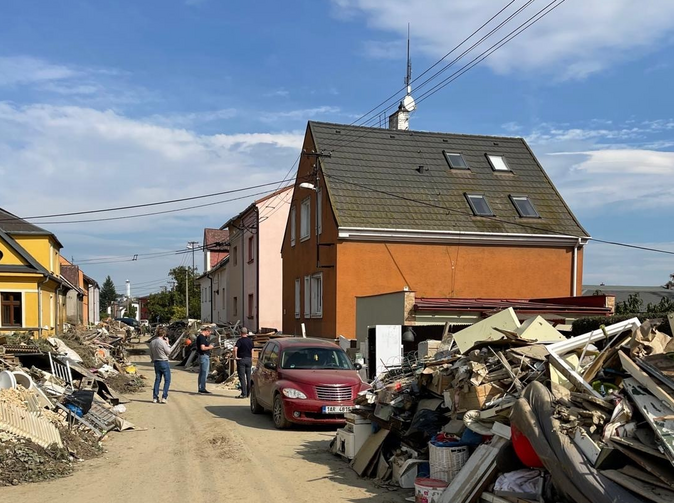 Kooperativa pokračuje v řešení povodňových škod