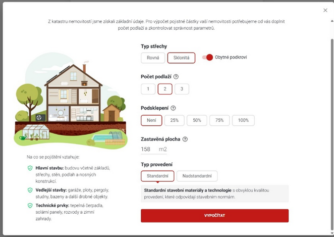 On-line sjednání pojištění majetku kompletně v novém a s podporou AI 1