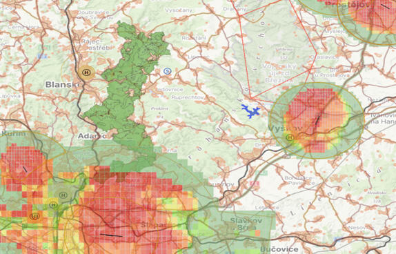 Nová digitální mapa DroneMap v provozu 1